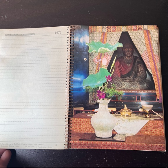 Vintage 1973 Unused Daily Planner Calendar "The Ikebana & Bonsai" -Masterpieces - Picture 9 of 10